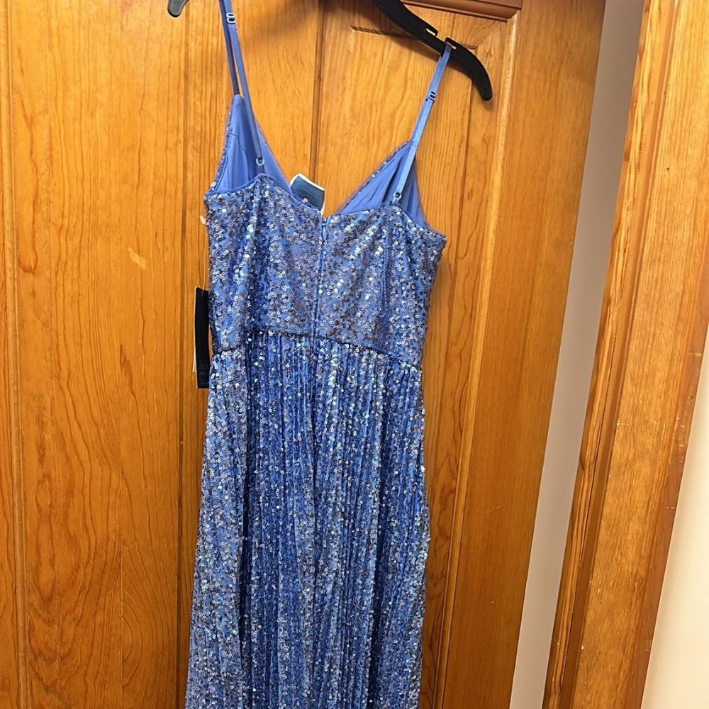 Aidan by Aidan Mattox Sequined Midi-Dress